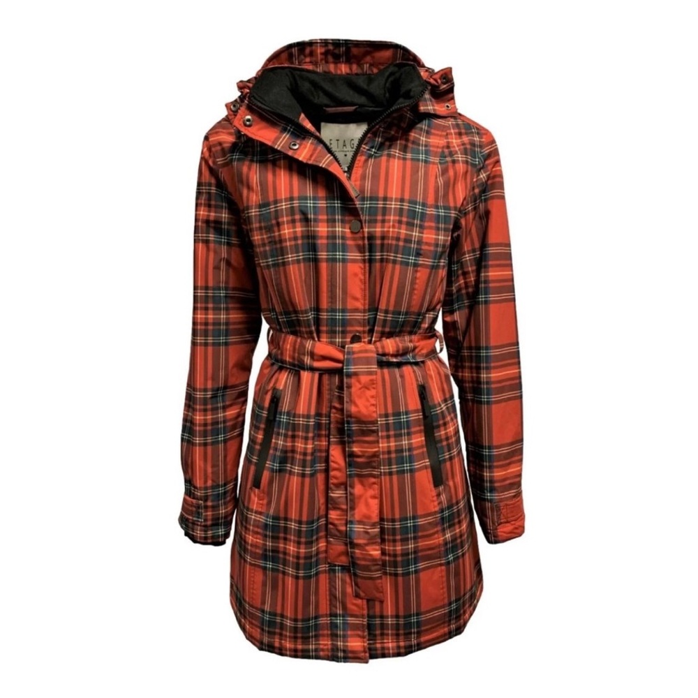 1XL TRENCH COAT WITH FLEECE LINING!  By Etage of Denmark.